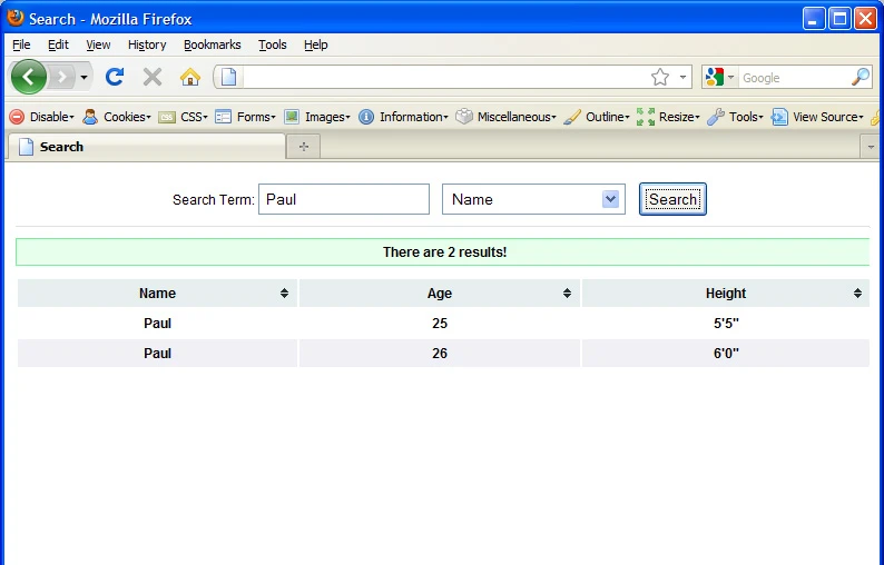 Cover Image for jSearch: Simple jQuery/XML based search