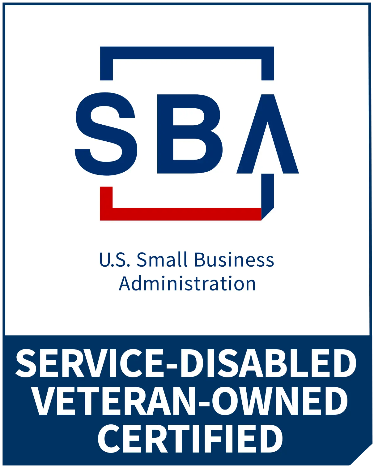 Logo of Service-Disabled Veteran-Owned Small Business